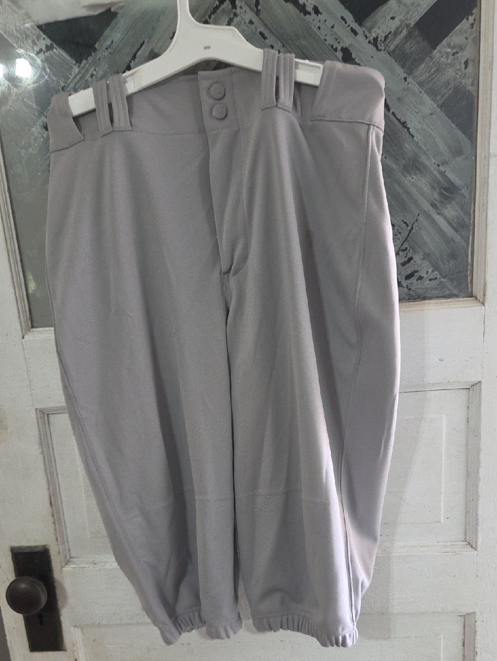 Gray Baseball Pants